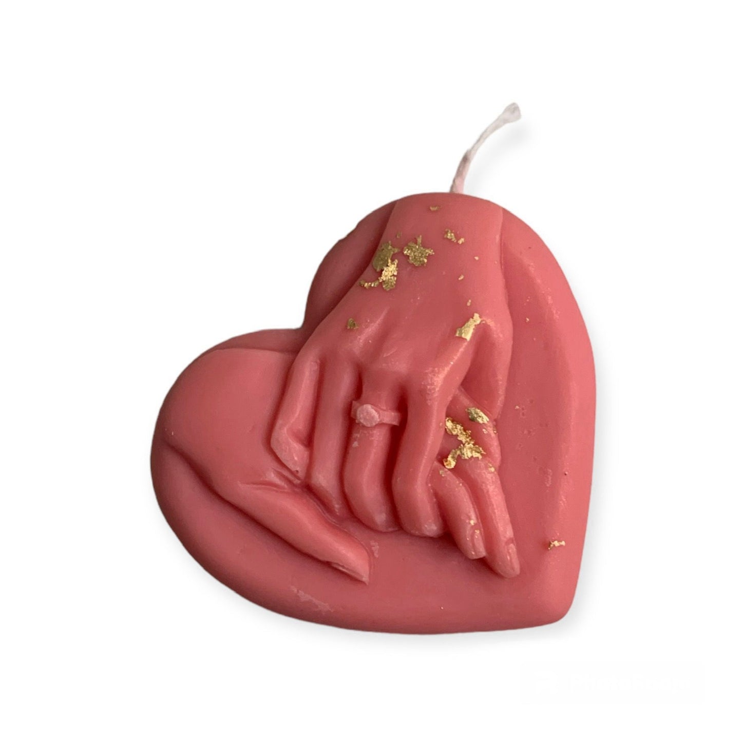 Candela Profumata Cuore in cera di soia