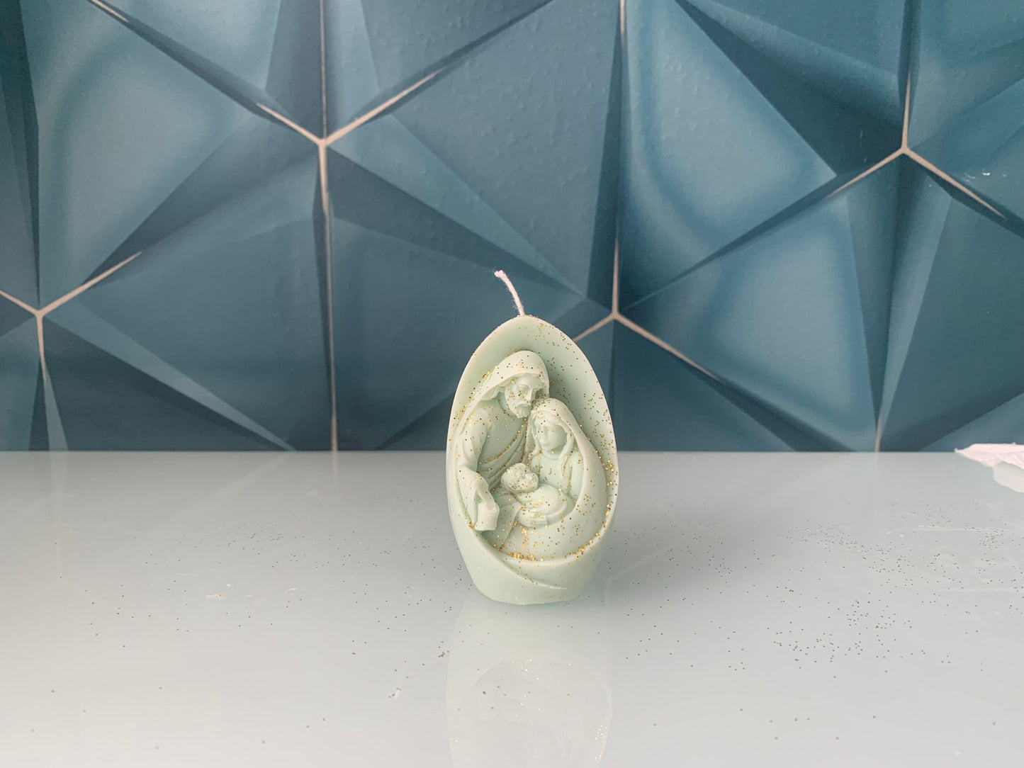 Candela Profumata Natività in cera di soia