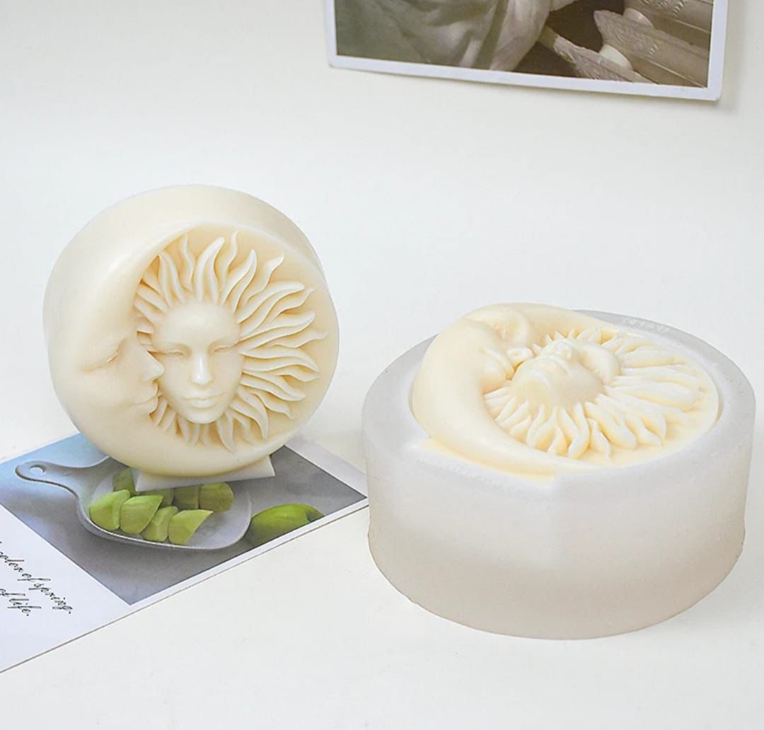 Candela Profumata Sole Luna in cera di soia