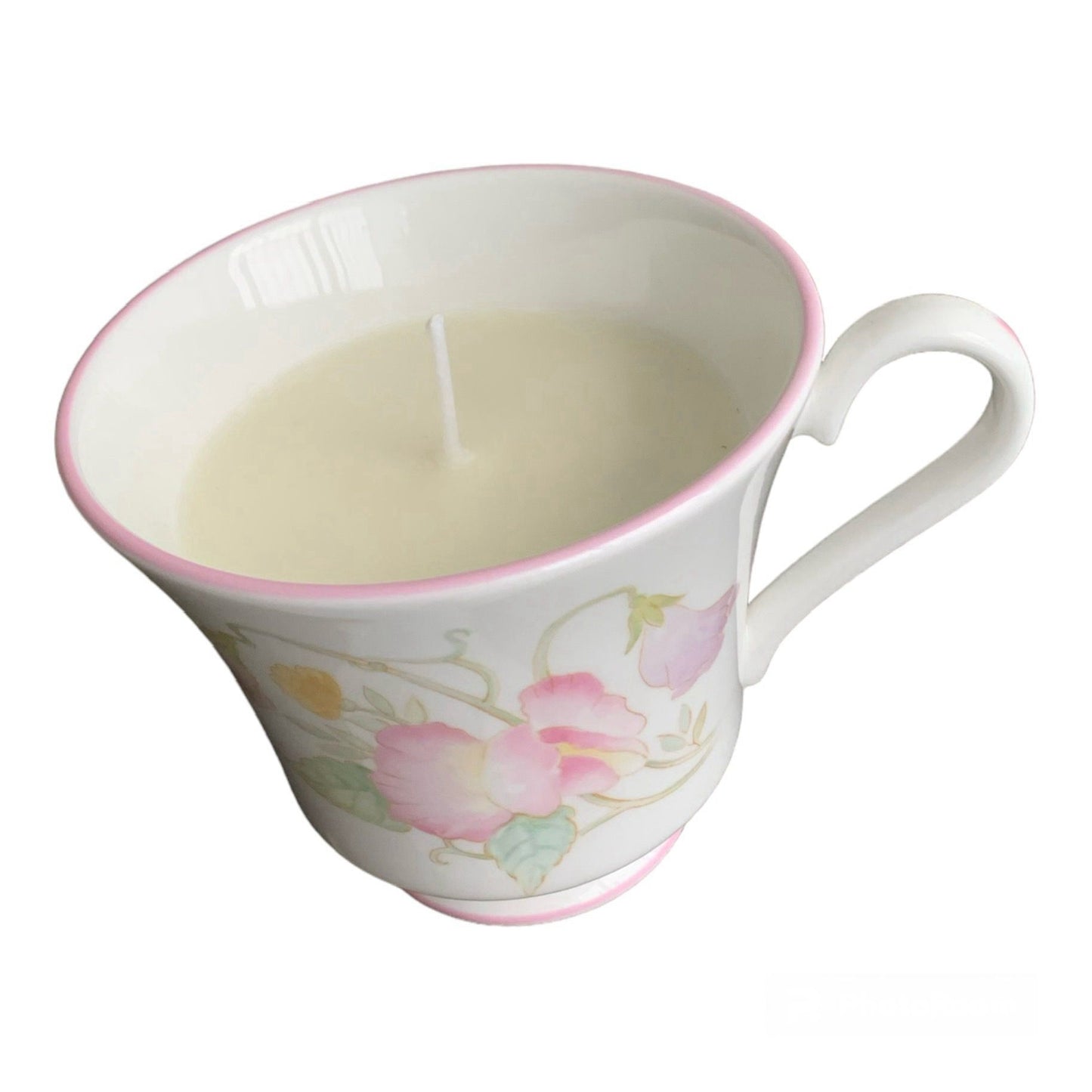 Candela Profumata Tazza in ceramica Inglese in cera di soia