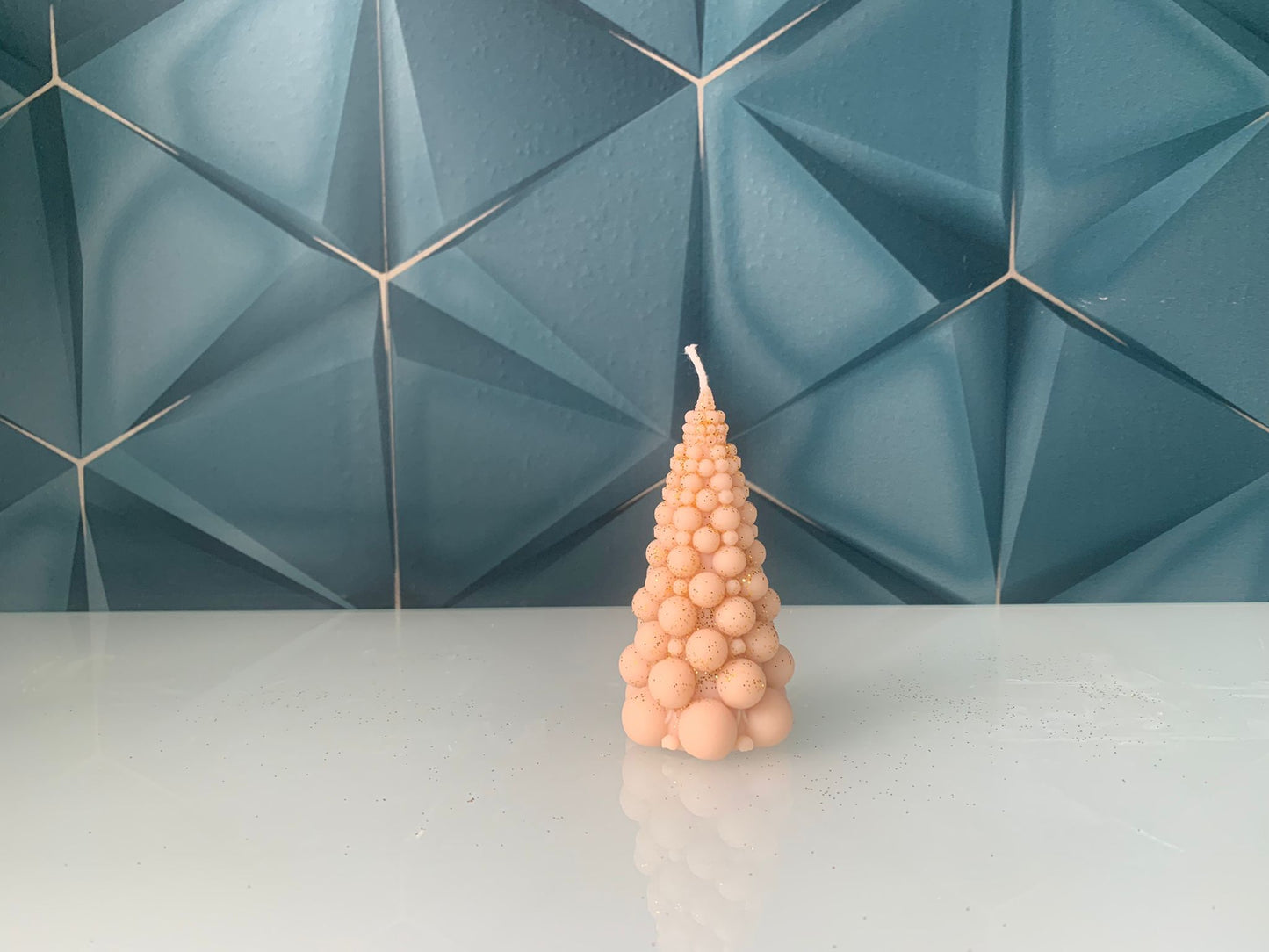 Candela Profumata Albero di Natale in cera di soia